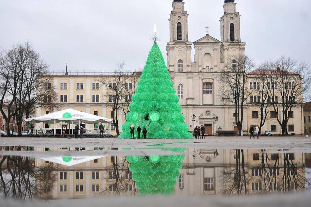 Rotušės aikštėje linksminsis vaikai ir šurmuliuos Kalėdų mugė