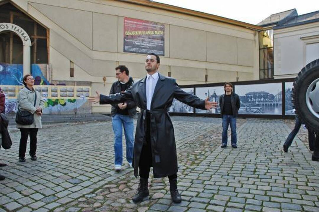 Rugsėjo 11-oji Klaipėdoje – su 5 metrų Frank' Einstainu