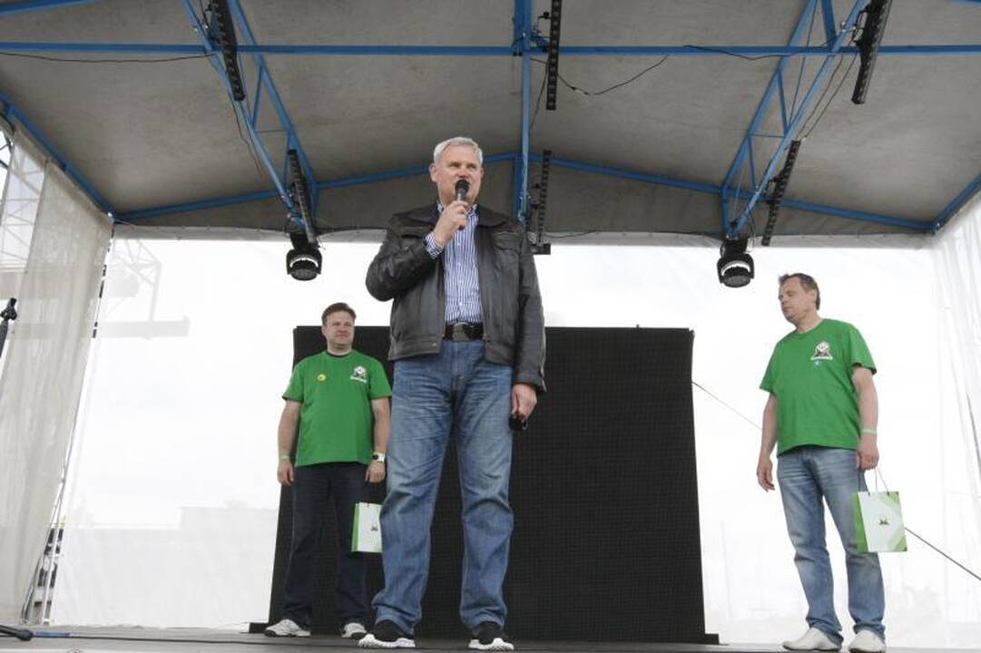Dviračių žygyje – pustrečio šimto dalyvių