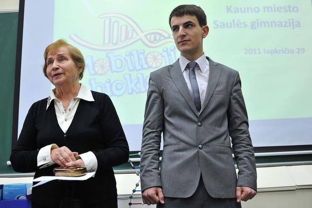 Kauno moksleiviai pirmieji Lietuvoje išbandė modernią laboratoriją