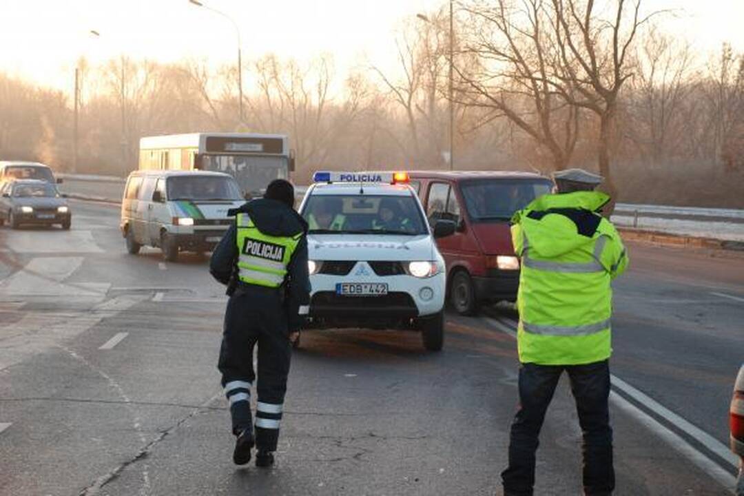 Avarijoje Klaipėdoje nukentėjo du žmonės