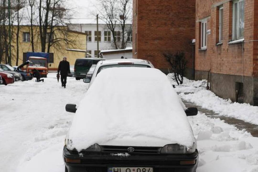 Klaipėdos kiemų ir gatvių valytojams – priekaištų gausa
