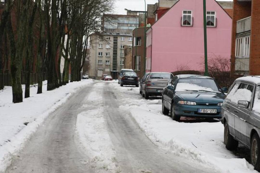 Klaipėdos kiemų ir gatvių valytojams – priekaištų gausa
