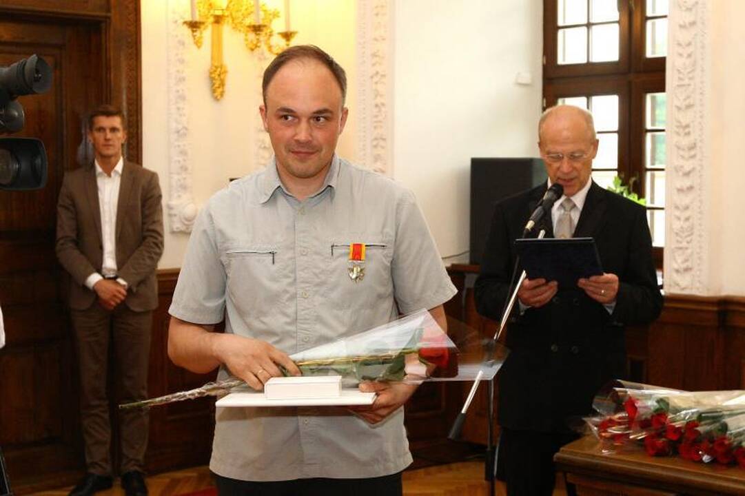 Santakos garbės ženklais pagerbti penki kauniečiai