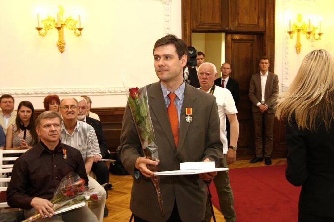 Santakos garbės ženklais pagerbti penki kauniečiai