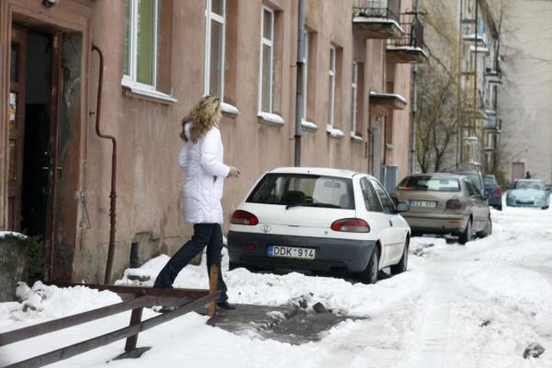 Klaipėdos kiemų ir gatvių valytojams – priekaištų gausa