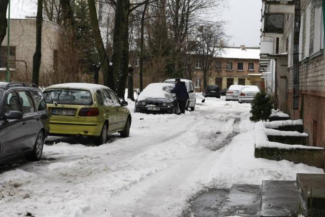 Klaipėdos kiemų ir gatvių valytojams – priekaištų gausa