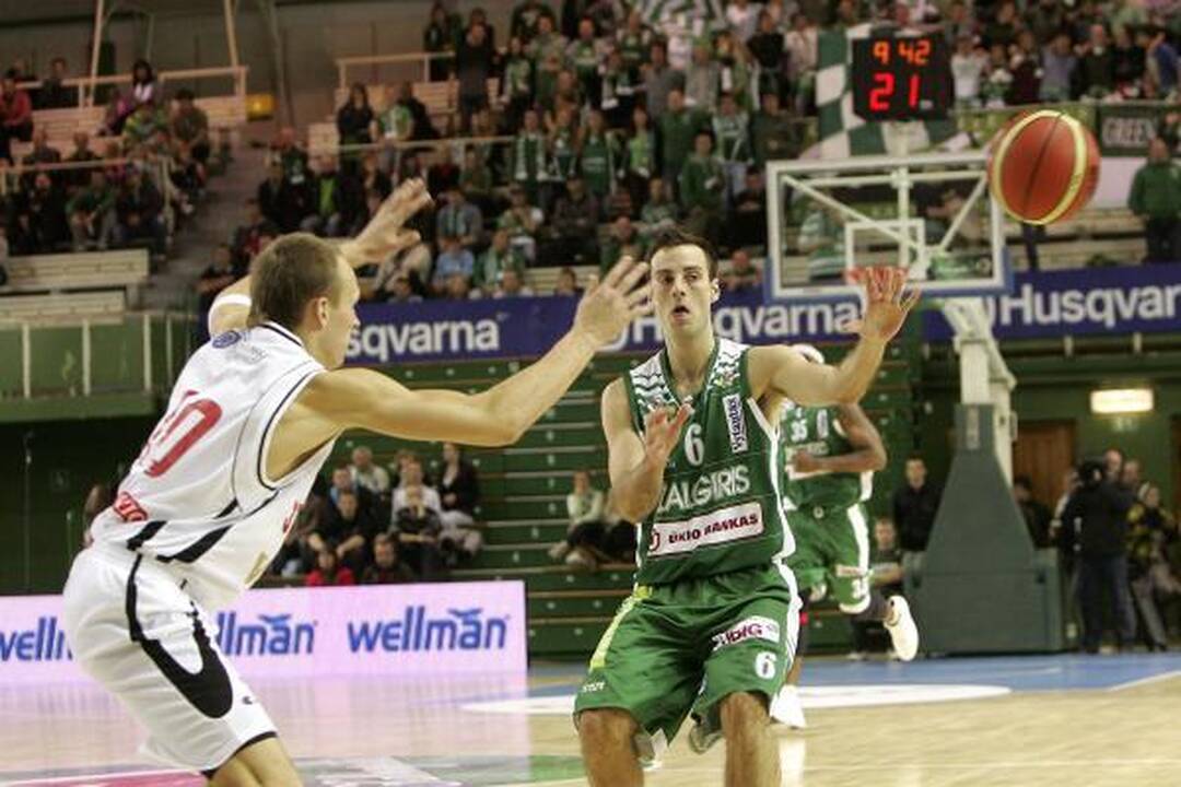 LKL: ketvirtoji Kauno „Žalgirio“ pergalė iš eilės 