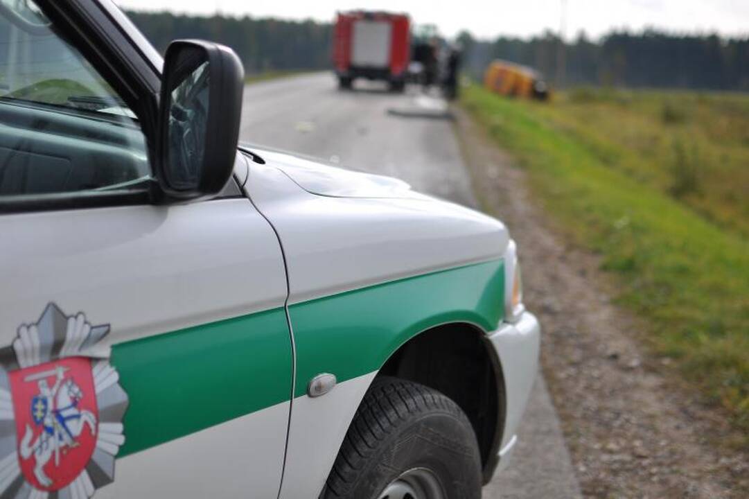 Tragiška avarija Kauno rajone nusinešė vyro gyvybę 