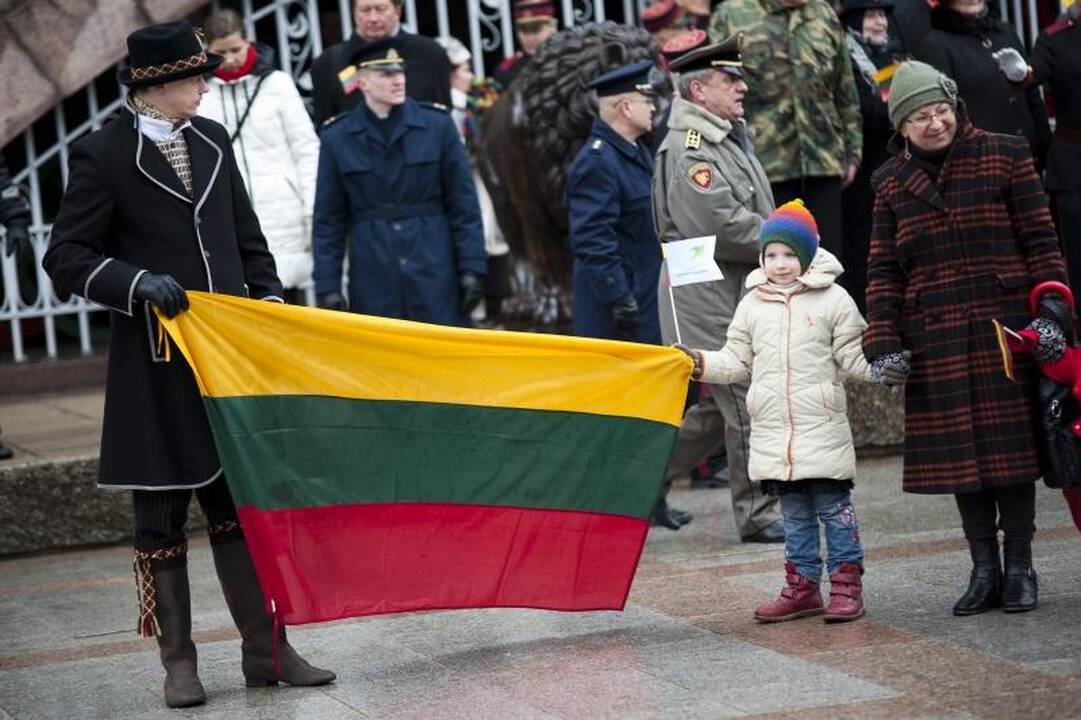 Kauniečiai gausiai rinkosi švęsti Nepriklausomybės dienos