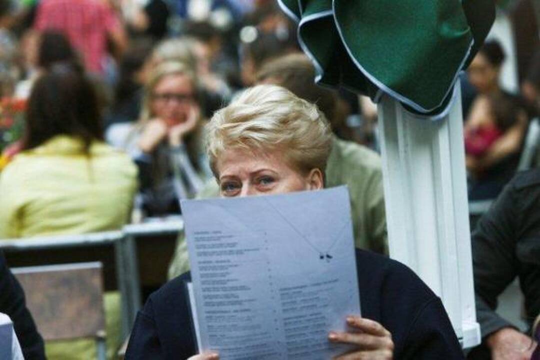 Jurgos Šeduikytės atvyko pasiklausyti ir D.Grybauskaitė
