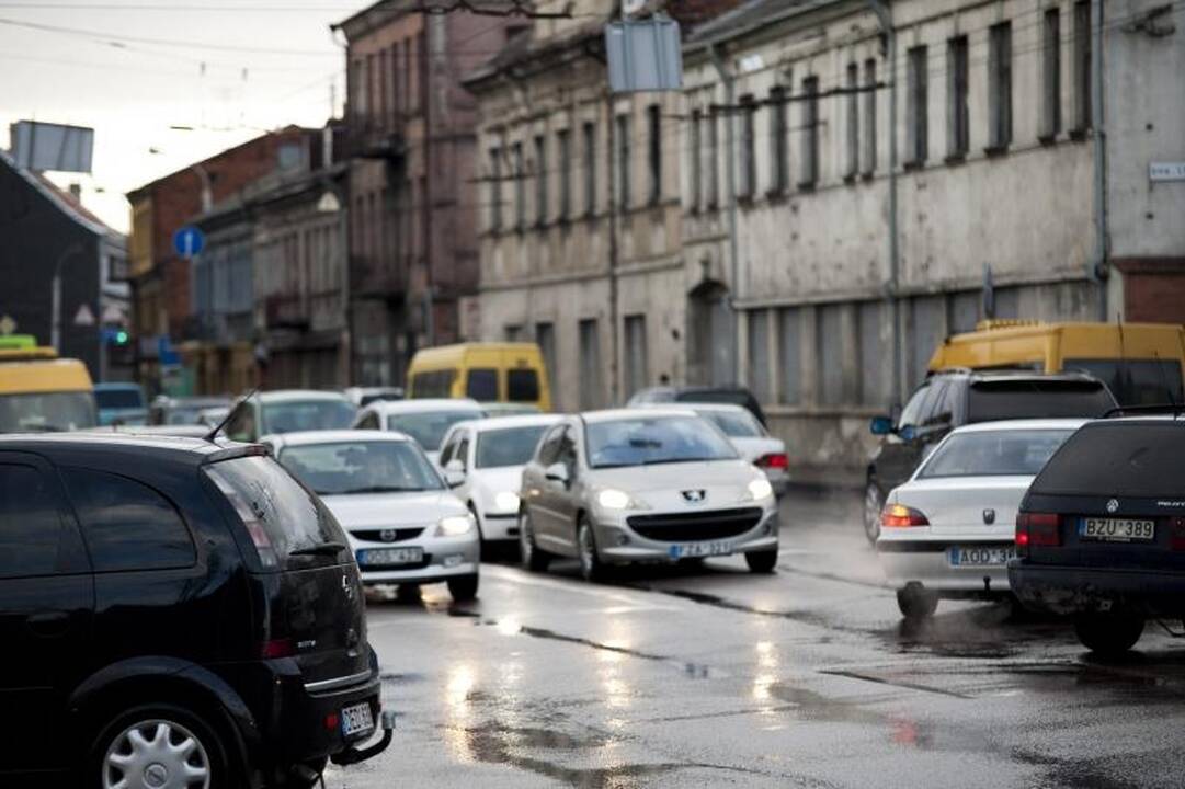 Audra didelių nuostolių mieste nepridarė