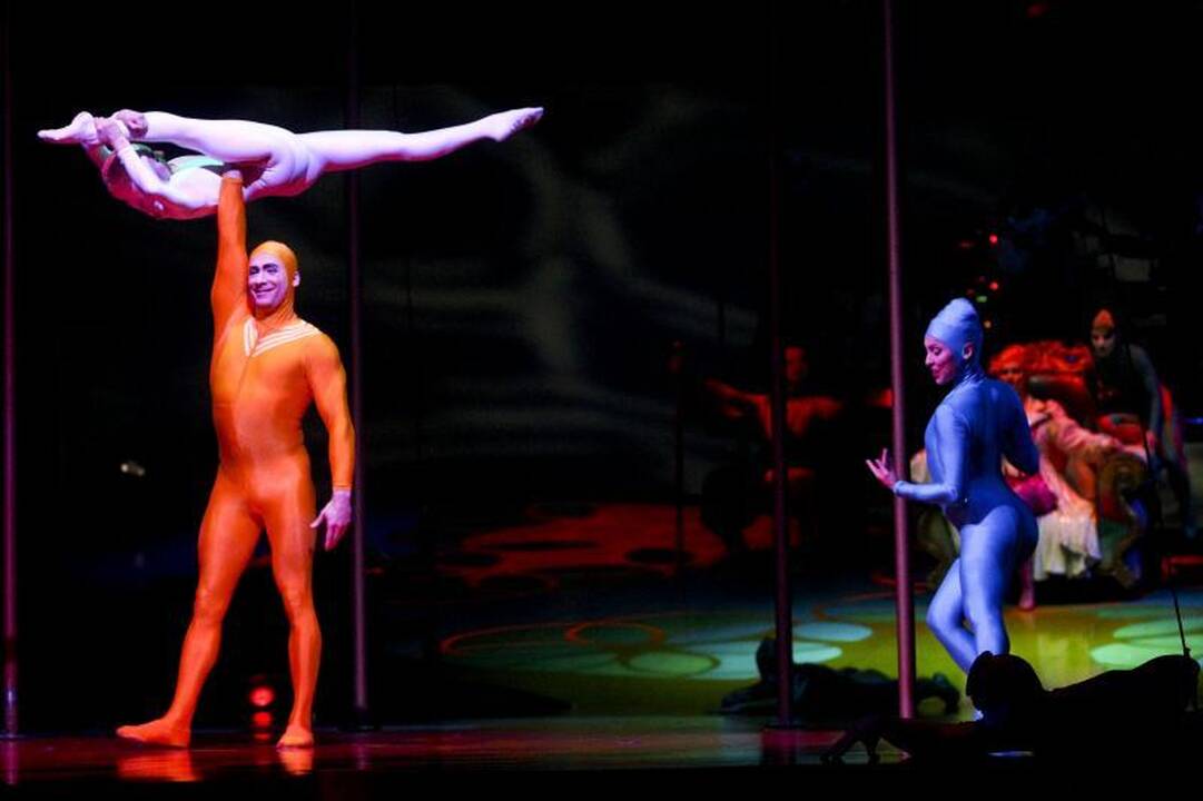 „Cirque du Soleil“ pasirodymą publika įvertino ovacijomis ir šūksniais