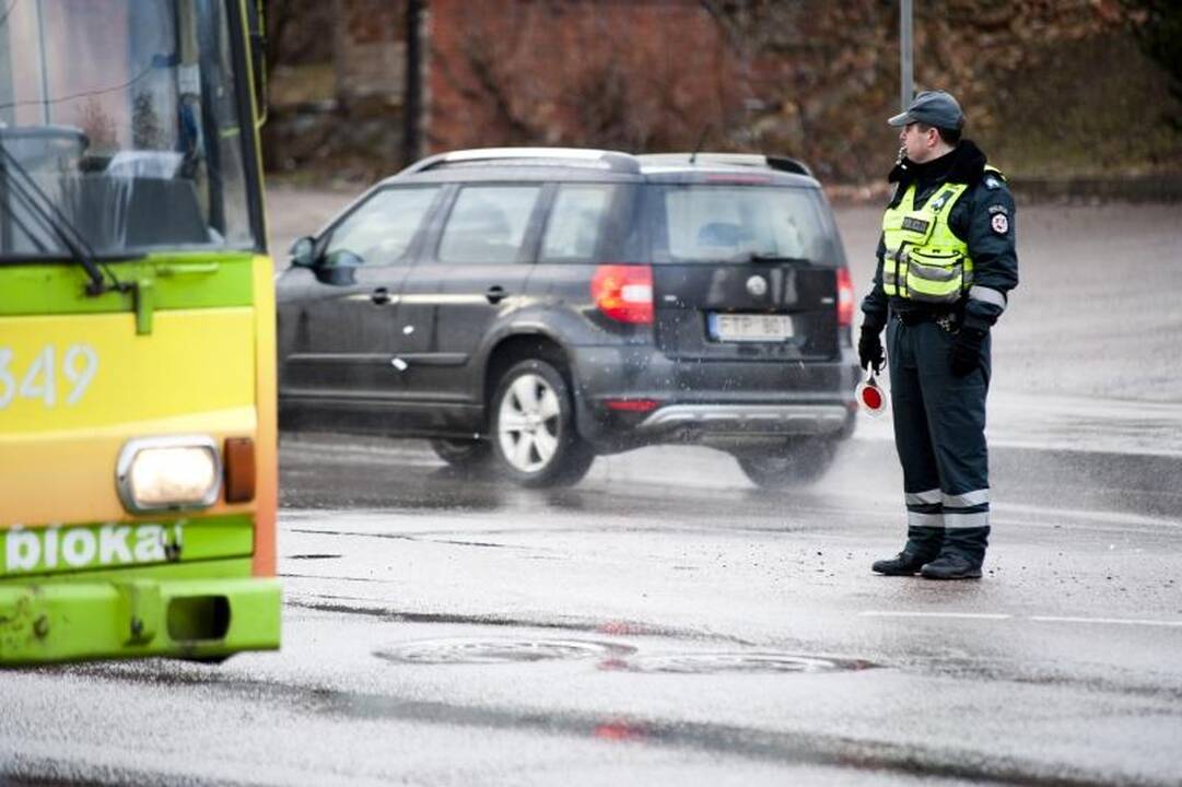 Audra didelių nuostolių mieste nepridarė