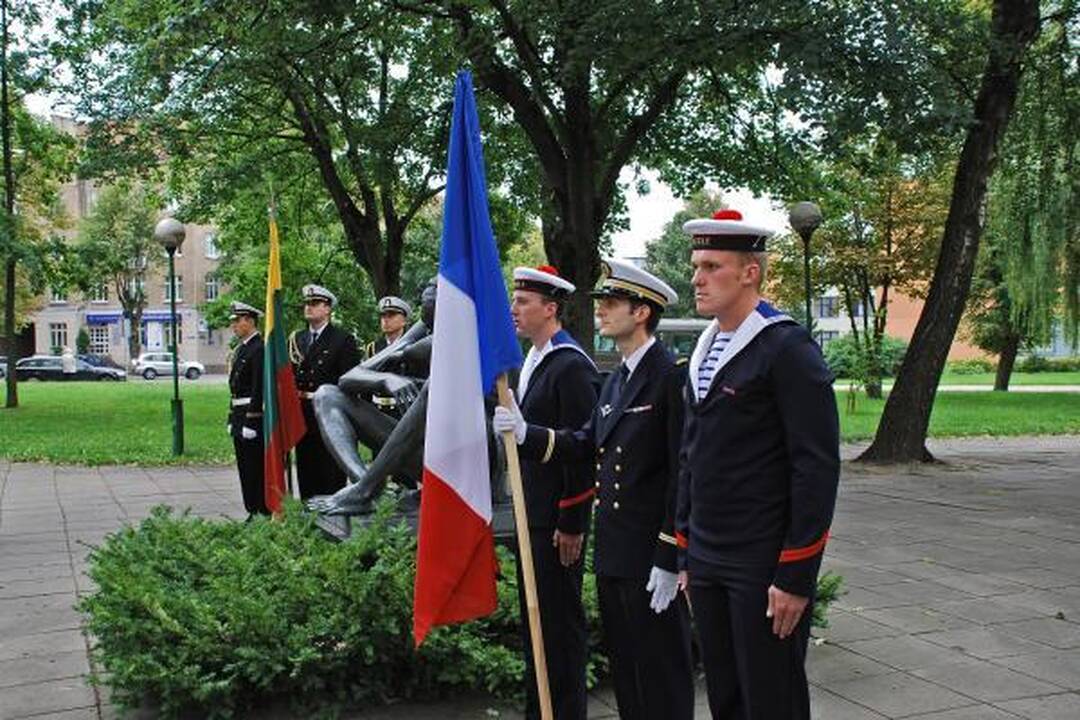 Trišalis minų medžiotojas „L’Aigle“ - Klaipėdoje