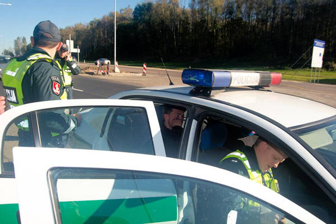 Vilniuje vogtu automobiliu siautėjo narkomanas