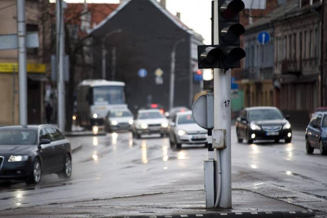 Audra didelių nuostolių mieste nepridarė