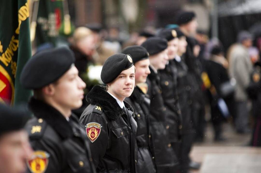 Kauniečiai gausiai rinkosi švęsti Nepriklausomybės dienos