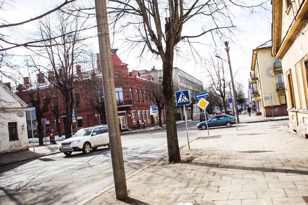 Per avariją Kauno centre nukentėjo niekuo dėtas pėstysis 
