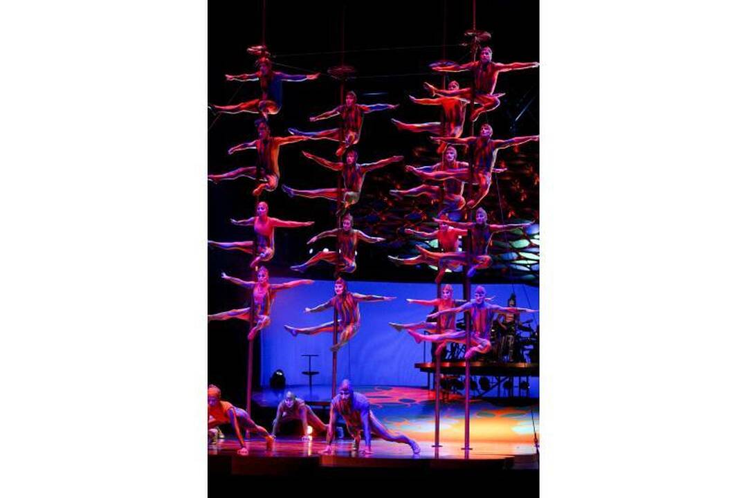 „Cirque du Soleil“ pasirodymą publika įvertino ovacijomis ir šūksniais