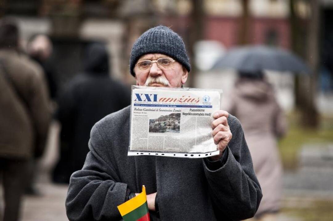 Kauniečiai gausiai rinkosi švęsti Nepriklausomybės dienos