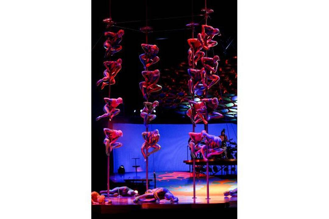 „Cirque du Soleil“ pasirodymą publika įvertino ovacijomis ir šūksniais