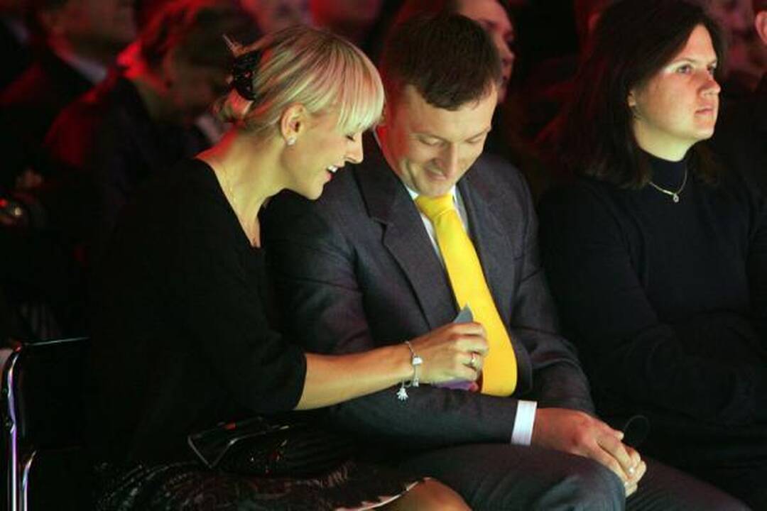 Šventinėje ceremonijoje S.Krupeckaitei įteiktas „Šaulys“