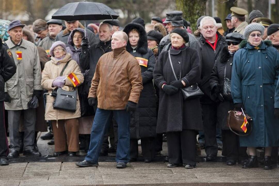 Kauniečiai gausiai rinkosi švęsti Nepriklausomybės dienos