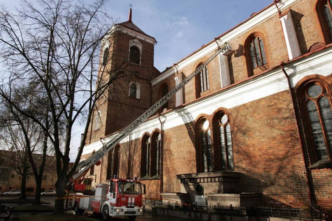 Audra didelių nuostolių mieste nepridarė