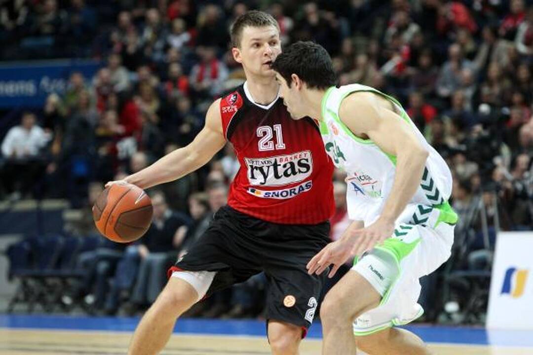 Eurolyga: Vilniaus „Lietuvos rytas“ – Malagos „Unicaja“ 70:65