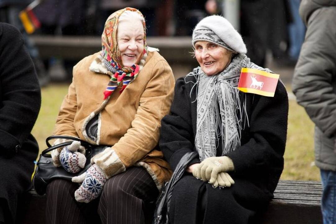 Kauniečiai gausiai rinkosi švęsti Nepriklausomybės dienos