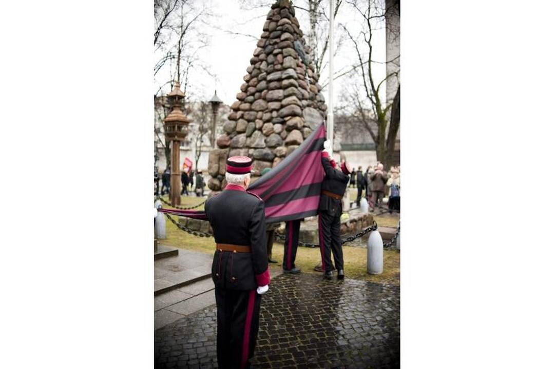 Kauniečiai gausiai rinkosi švęsti Nepriklausomybės dienos