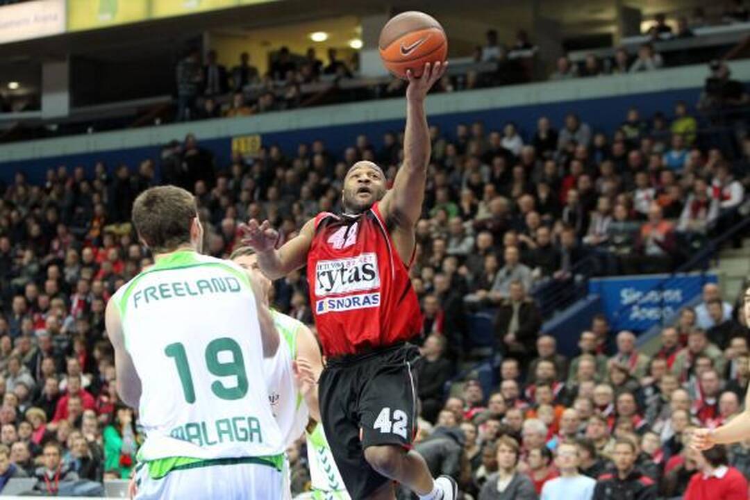 Eurolyga: Vilniaus „Lietuvos rytas“ – Malagos „Unicaja“ 70:65