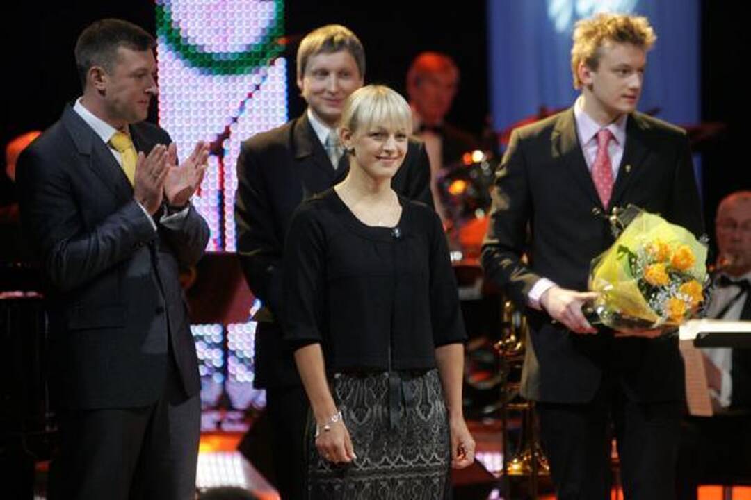 Šventinėje ceremonijoje S.Krupeckaitei įteiktas „Šaulys“