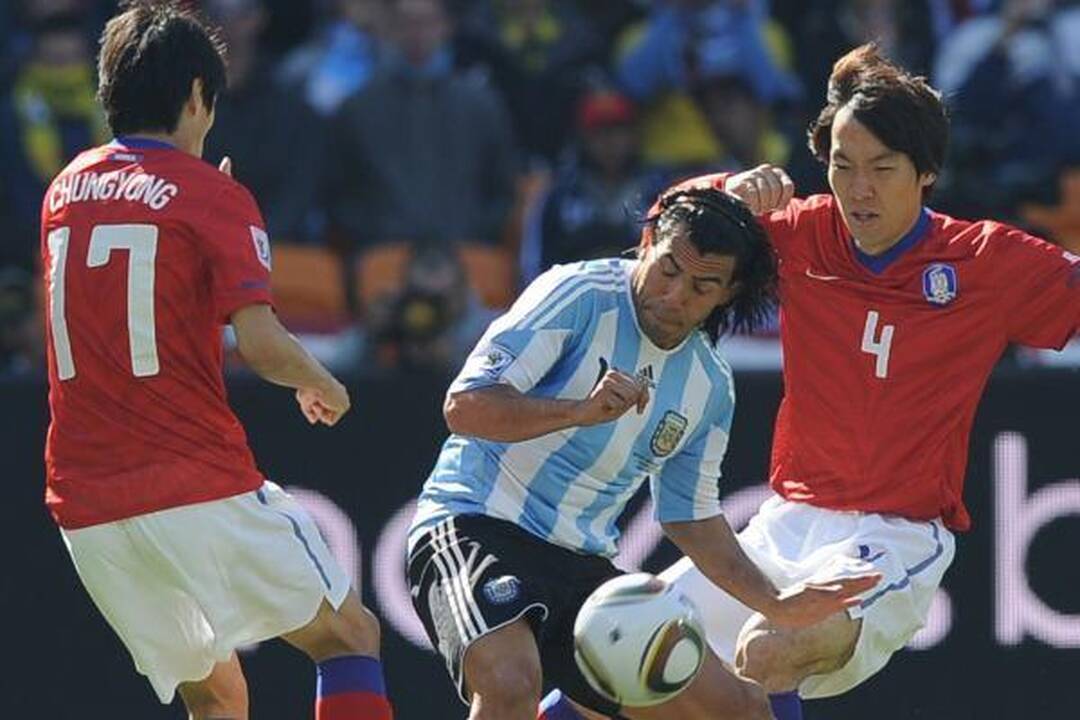 B grupė: Argentina nušlavė Pietų Korėją