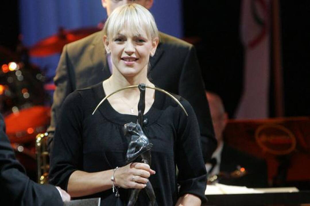 Šventinėje ceremonijoje S.Krupeckaitei įteiktas „Šaulys“
