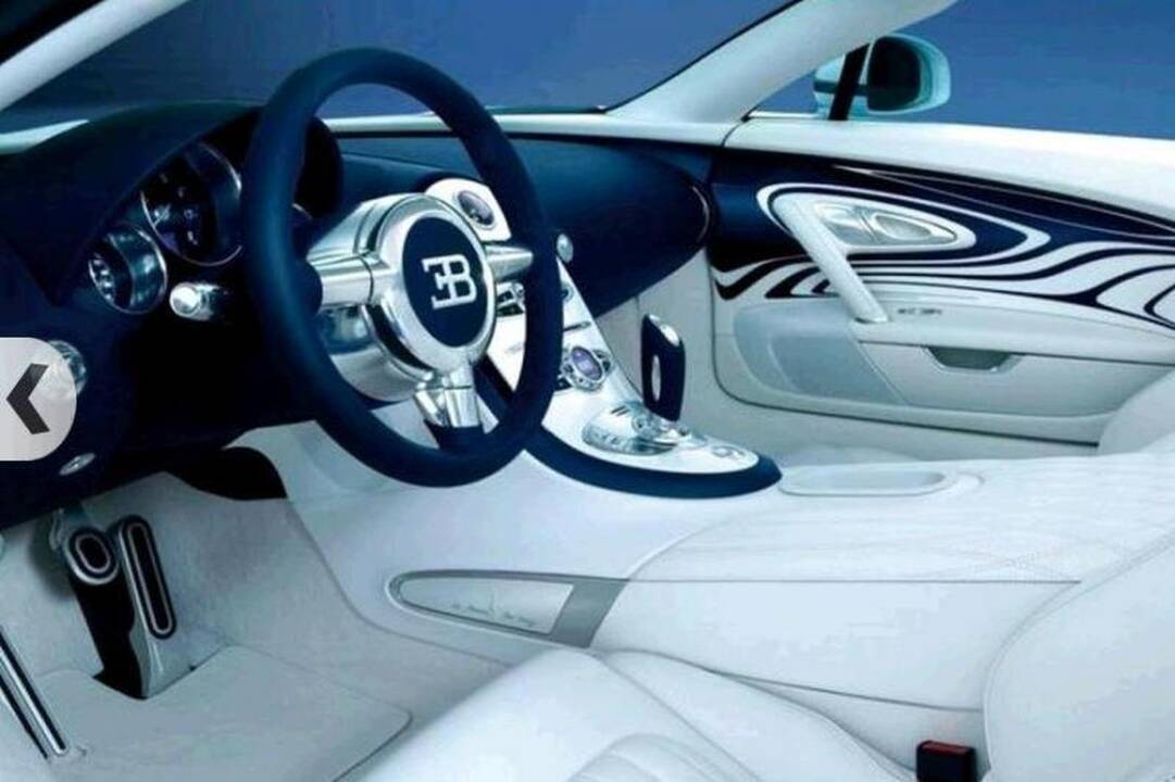 Prabangai ribų nėra: „porcelianinė Bugatti“