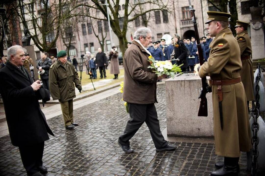 Kauniečiai gausiai rinkosi švęsti Nepriklausomybės dienos