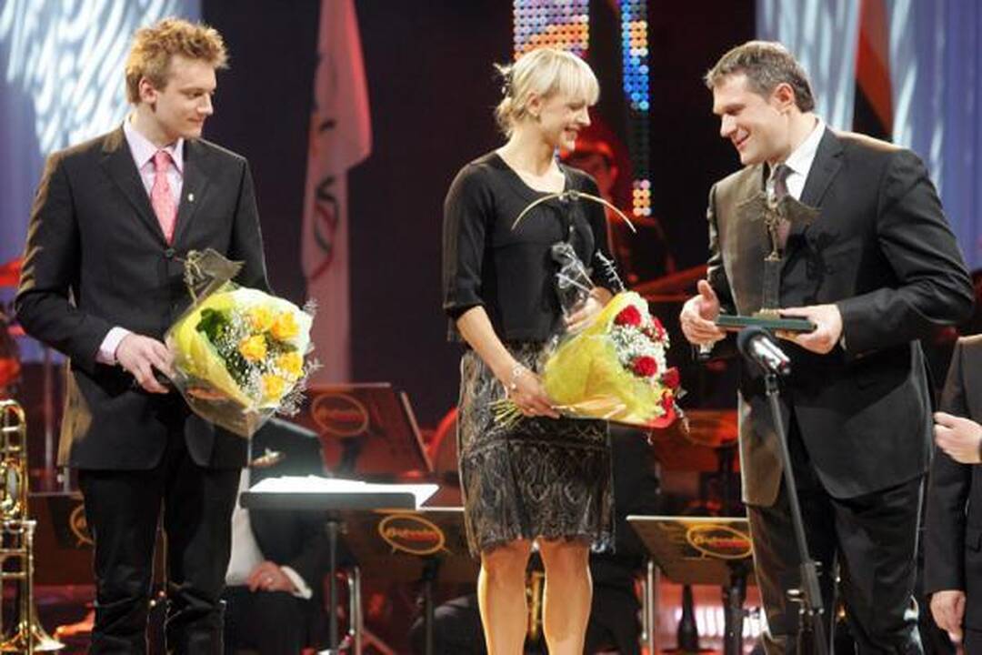 Šventinėje ceremonijoje S.Krupeckaitei įteiktas „Šaulys“