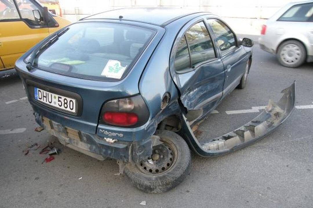 Toje pačioje sankryžoje - antra avarija per savaitę