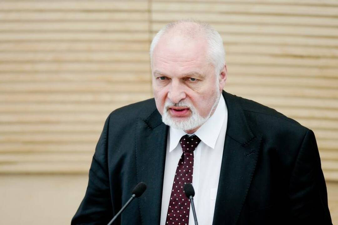 I.Degutienei užkliuvo V.Mazuronio elgesys