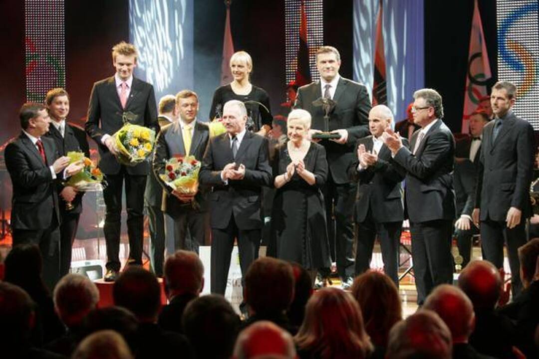 Šventinėje ceremonijoje S.Krupeckaitei įteiktas „Šaulys“