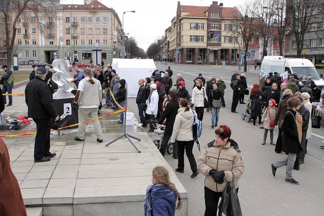 Klaipėdiečiai šventėje nemokamai tikrinosi sveikatą  