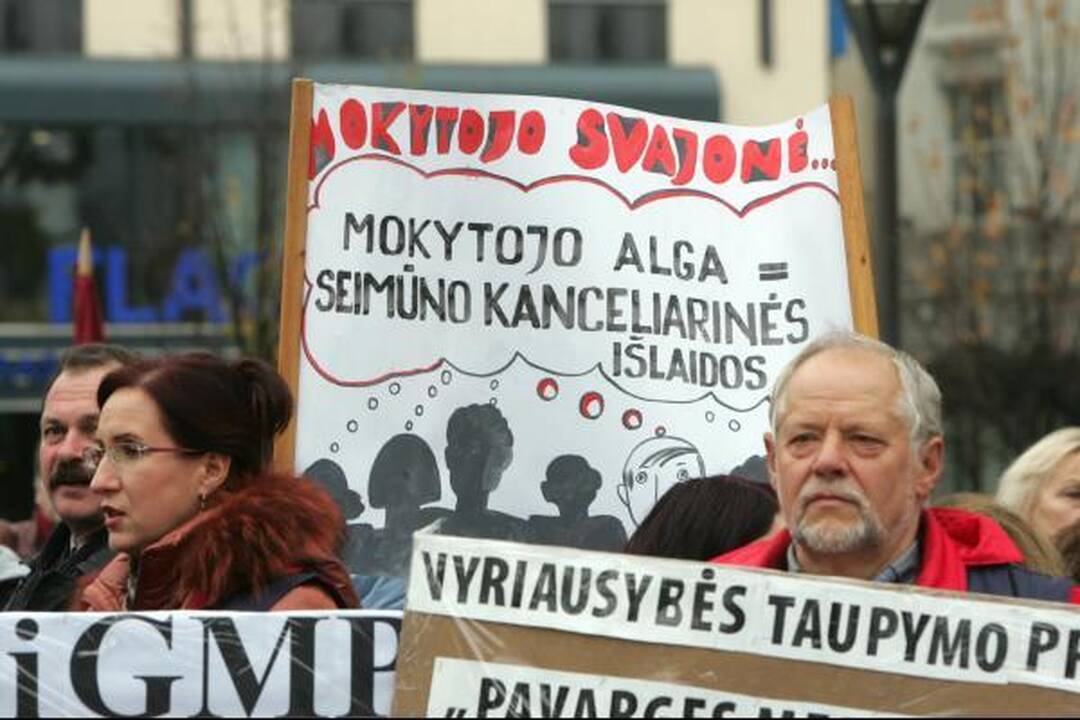 Profesinės sąjungos reikalauja premjero atsistatydinimo (papildyta)