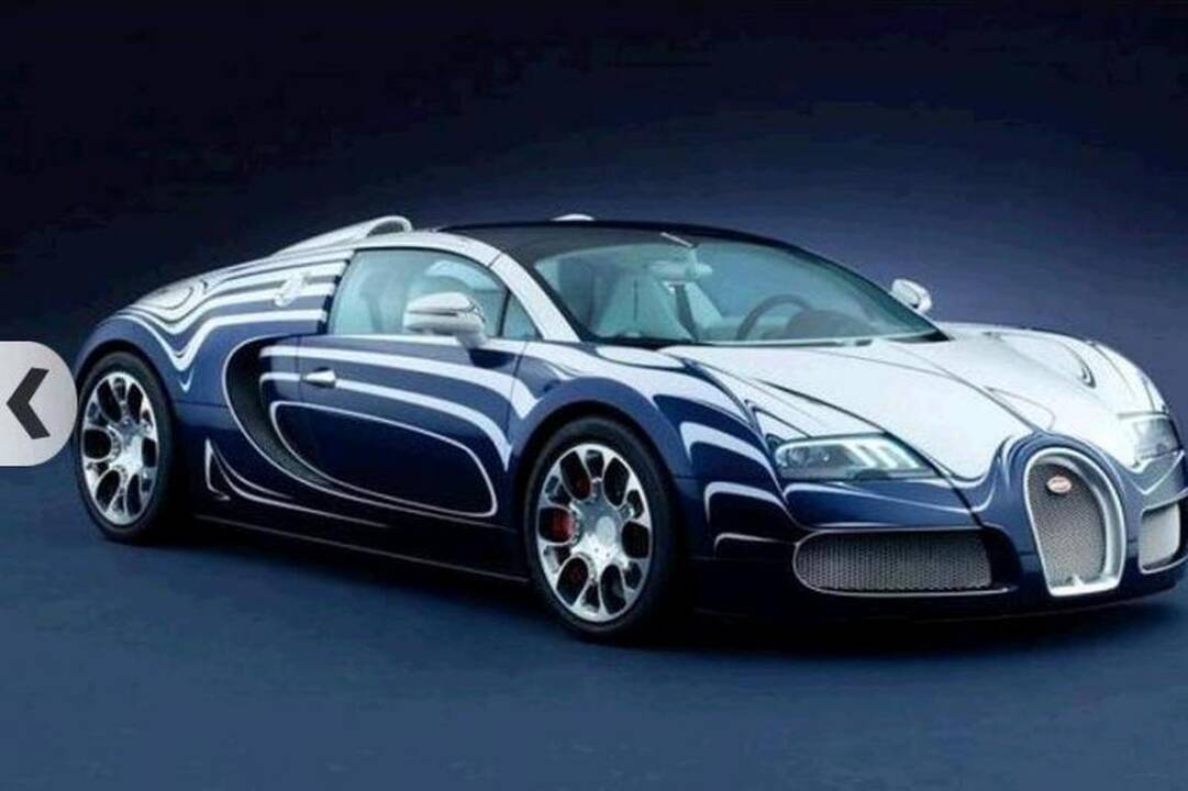 Prabangai ribų nėra: „porcelianinė Bugatti“