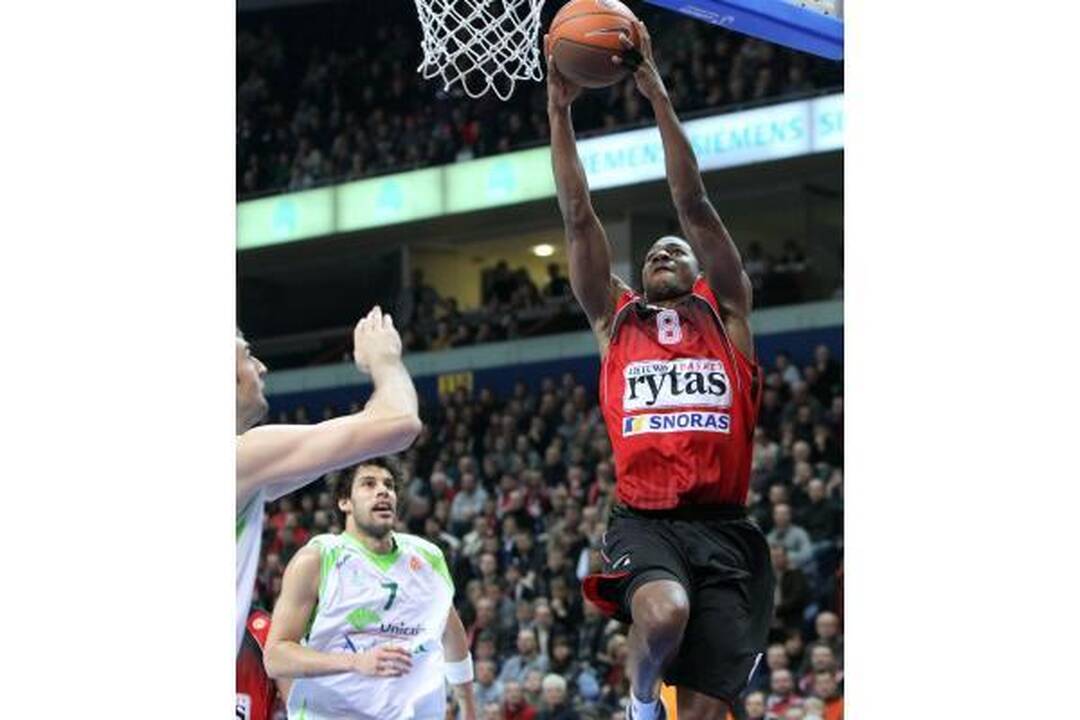 Eurolyga: Vilniaus „Lietuvos rytas“ – Malagos „Unicaja“ 70:65