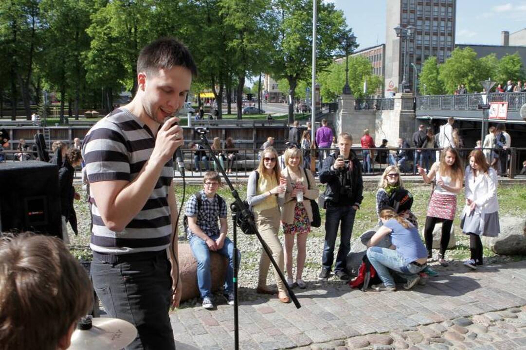 Klaipėdos Gatvės muzikos dienoje – stilių įvairovė 