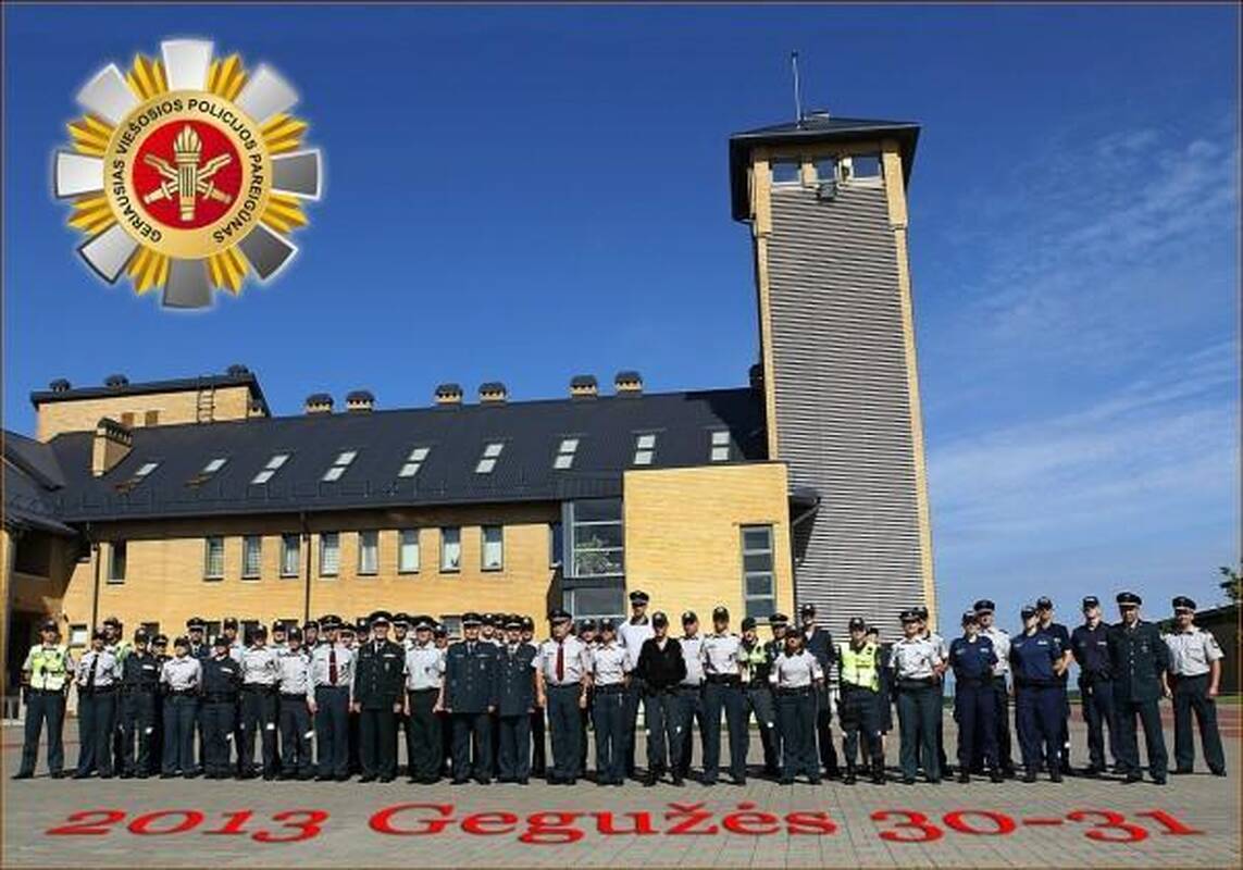 Išrinkti geriausi 2013 metų viešosios policijos pareigūnai