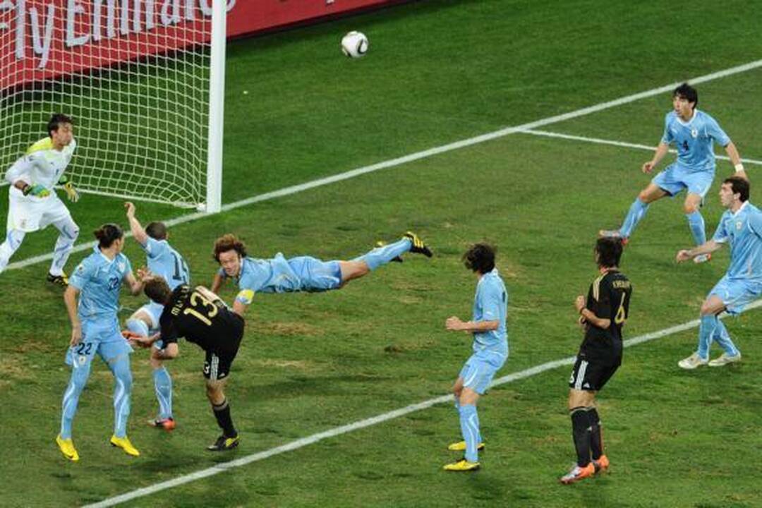 Dvikova dėl bronzos: Urugvajus – Vokietija 2:3 