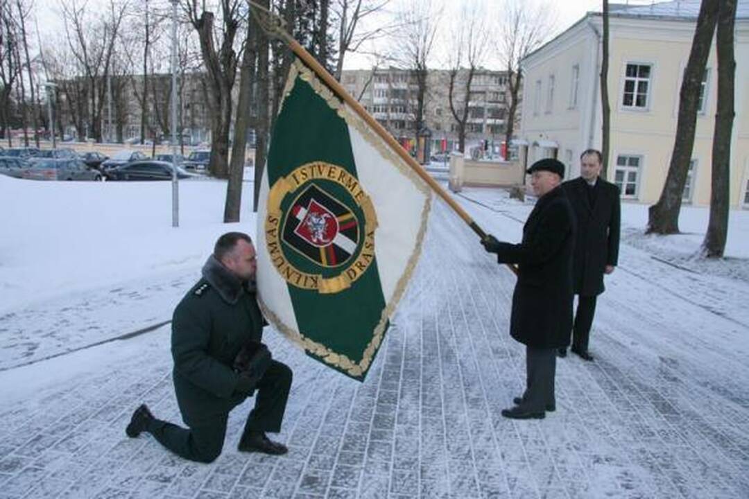 V.Butinas pradėjo vadovauti Lietuvos pasieniečiams